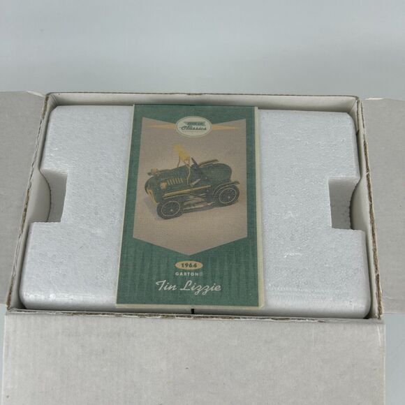 Hallmark Kiddie Car Classics 1964 Garton Tin Lizzie Diecast Peddle Car - Green‎ - Picture 4 of 8